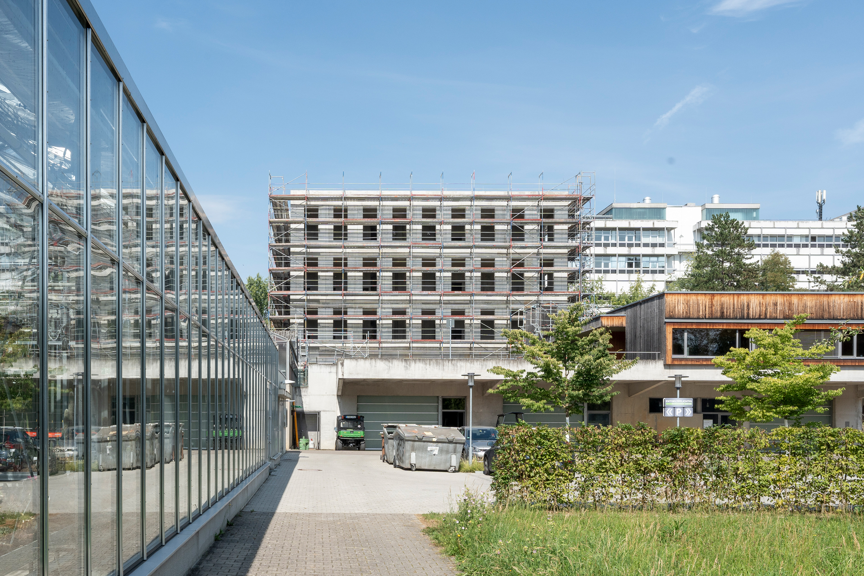 Die Universität Hohenheim baut neu für zusätzliche Forschungskapazitäten der Nutztierwissenschaften.