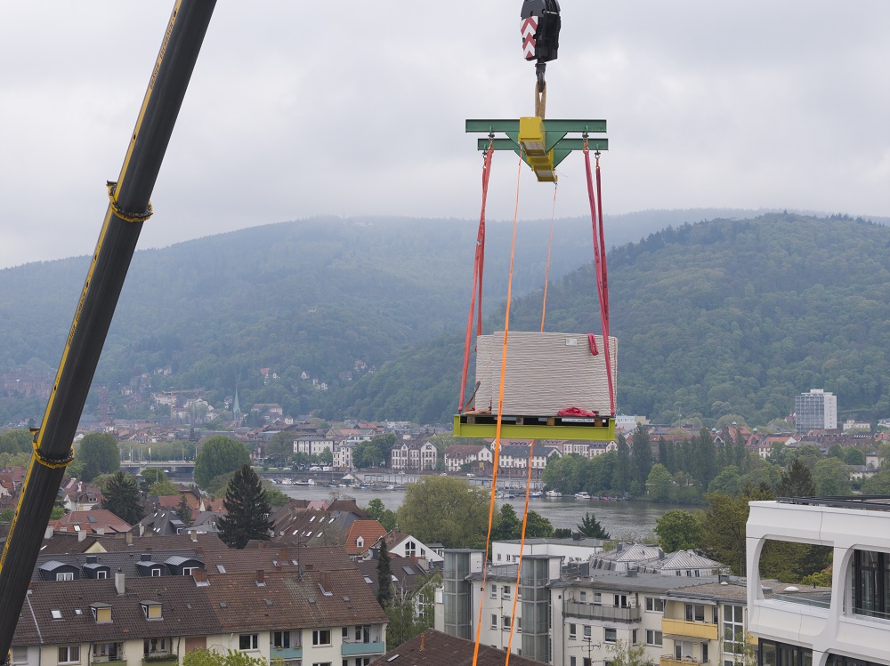 3D Betondruck Freiraumelemente Heidelberg Materials