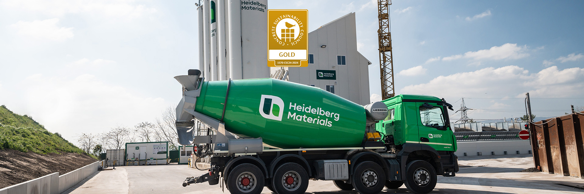 Heidelberg Materials Beton Donau-Naab ist CSC-zertifiziert.